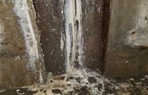 济南污水池伸缩缝带水堵漏